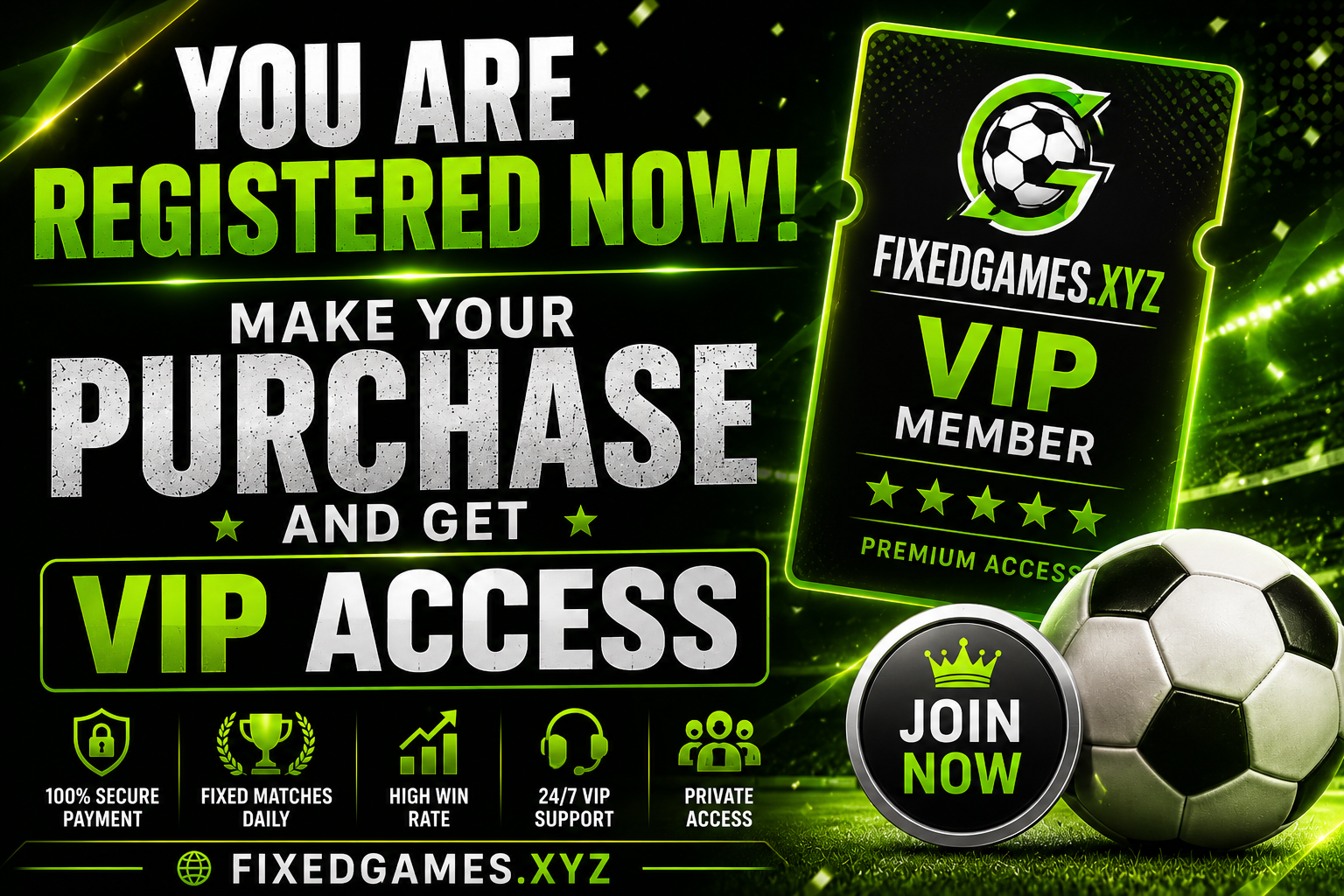VIP Fixed Games
